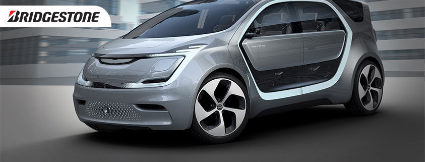 Концептуальна новинка шини Bridgestone була продемонстрована на Chrysler Portal в Лас-Вегасі. Новини Технооптторг-Трейд